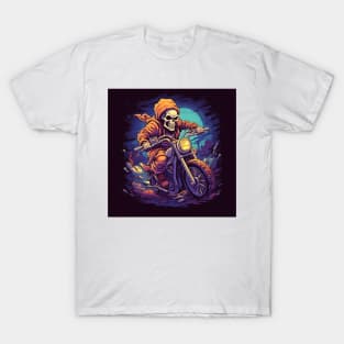 Epic Skeleton Motorcycle T-Shirt